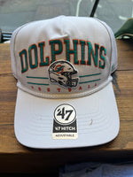 Miami Dolphins Roscoe Hitch Hat - 47 Brand