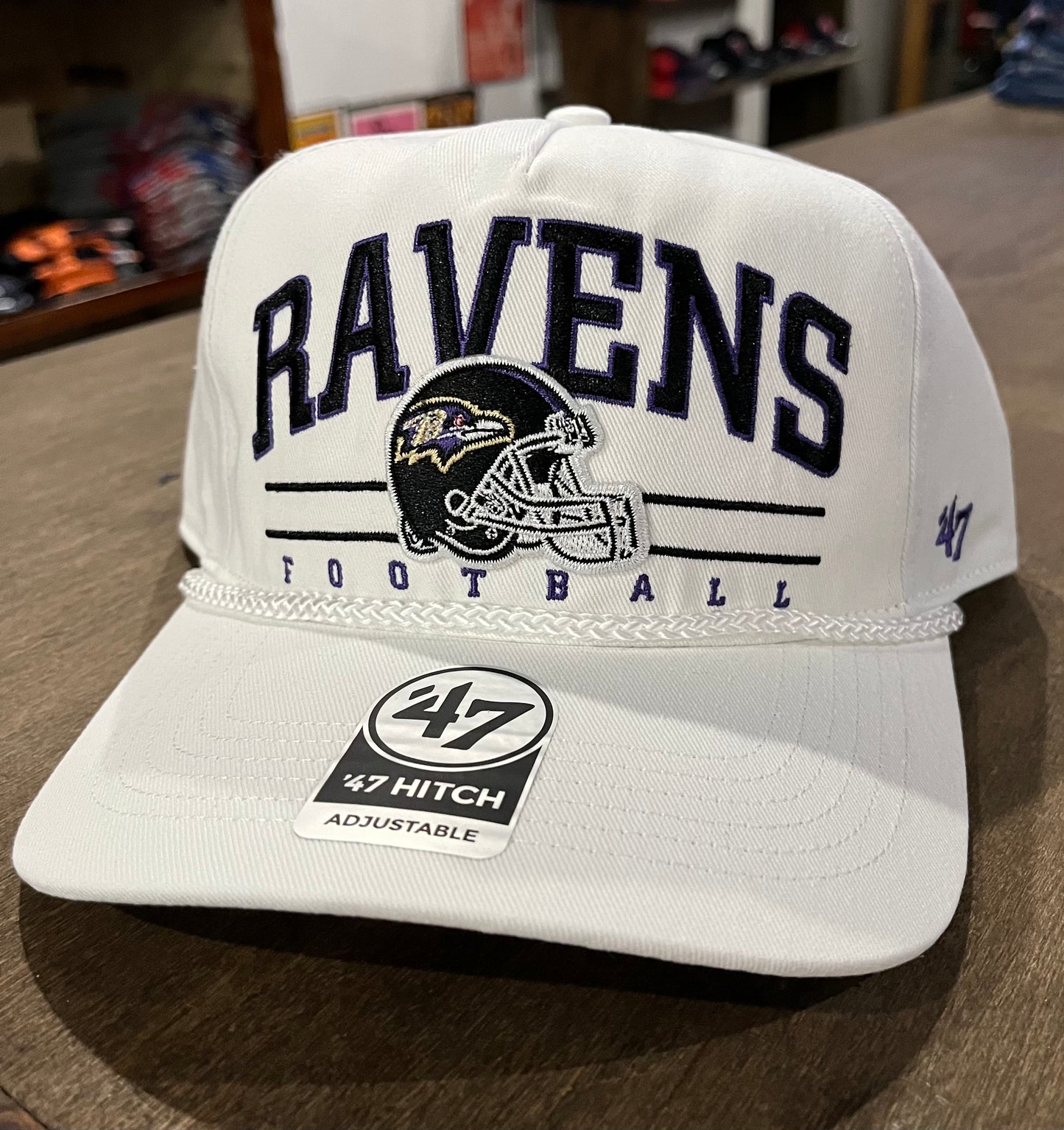 Baltimore Ravens Roscoe Hitch Hat - 47 Brand