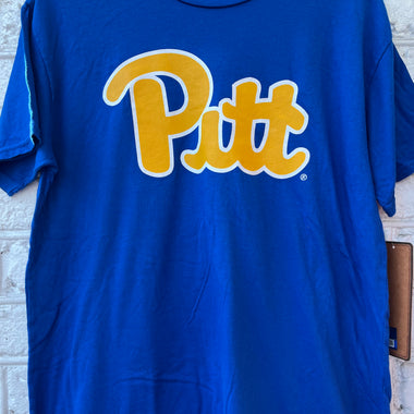 Pitt Dan Marino T-Shirt Jersey - Retro Brand (Blue)