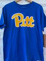 Pitt Dan Marino T-Shirt Jersey - Retro Brand (Blue)