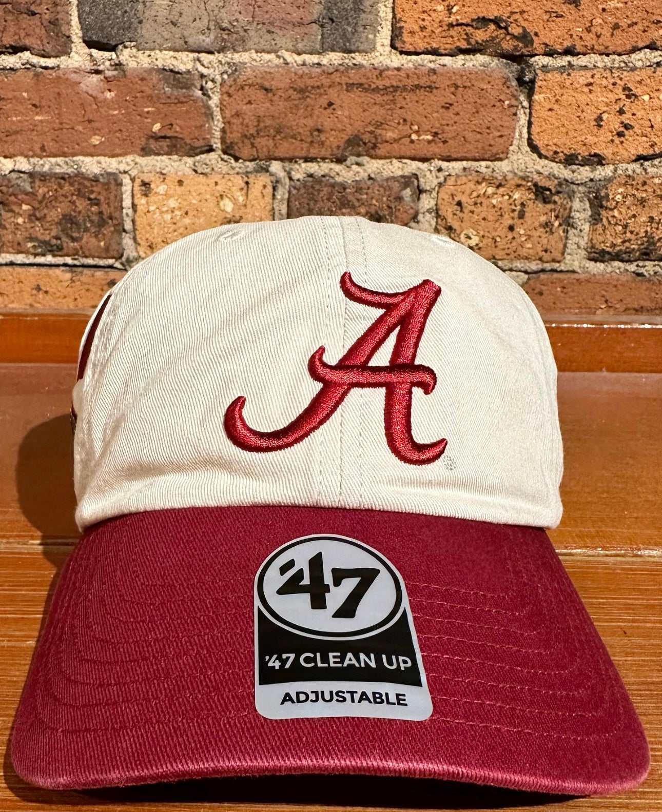 Alabama Crimson Tide Local Clean Up Hat - 47 Brand