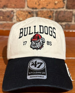 Georgia Bulldogs Local Banner Clean UP Hat - 47 Brand