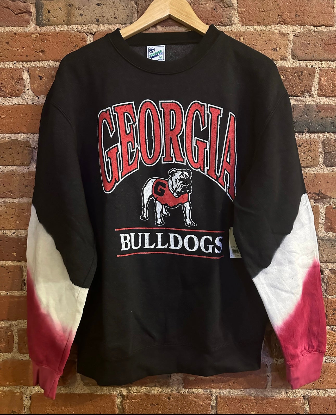 Georgia Bulldogs Vintage Tubular Crew - 47 Brand