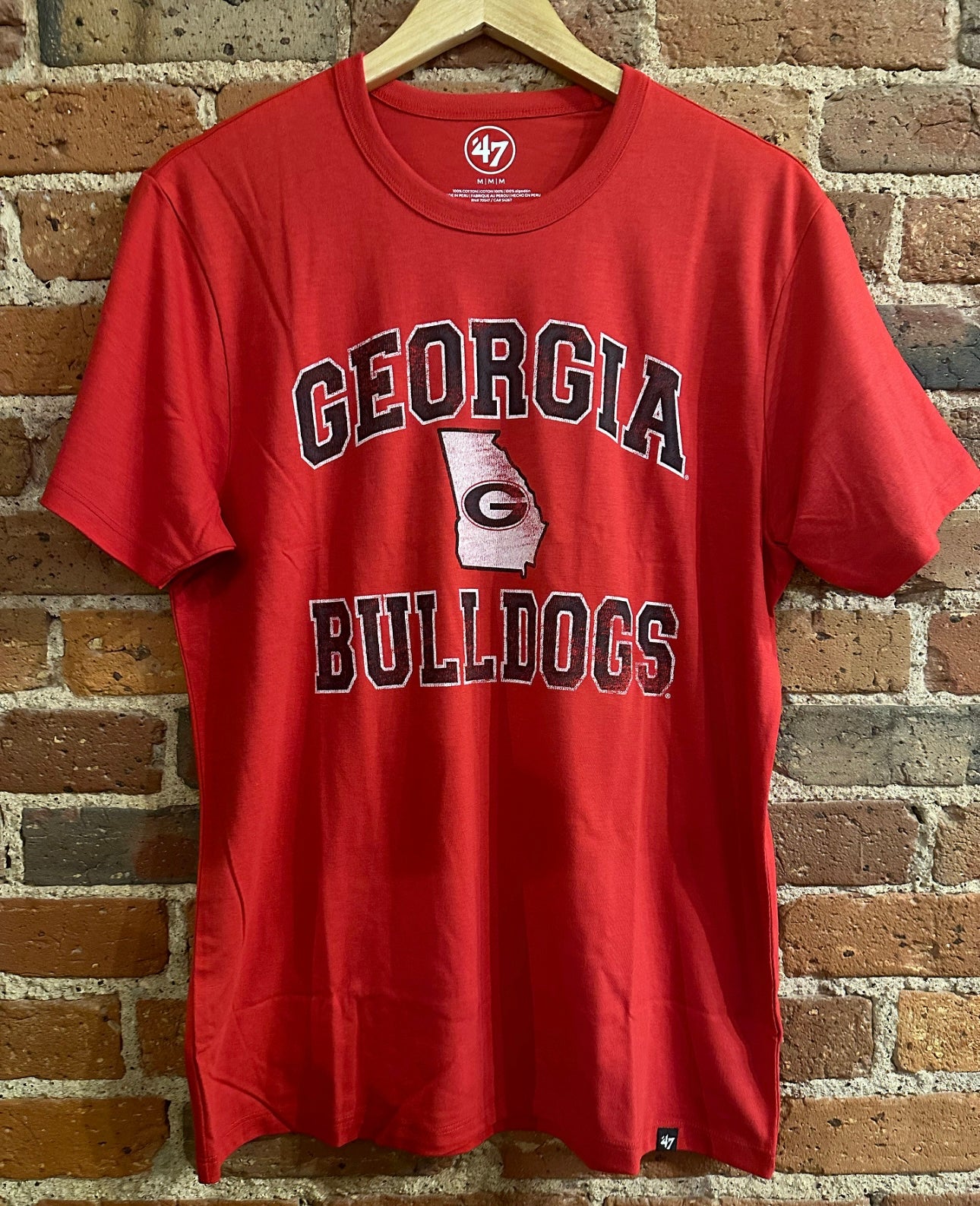 Georgia Bulldogs With State Franklin Tee - 47 Brand