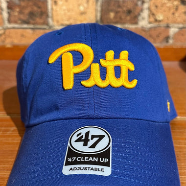 Pittsburgh Panthers Clean Up Hat - 47 Brand (Royal)
