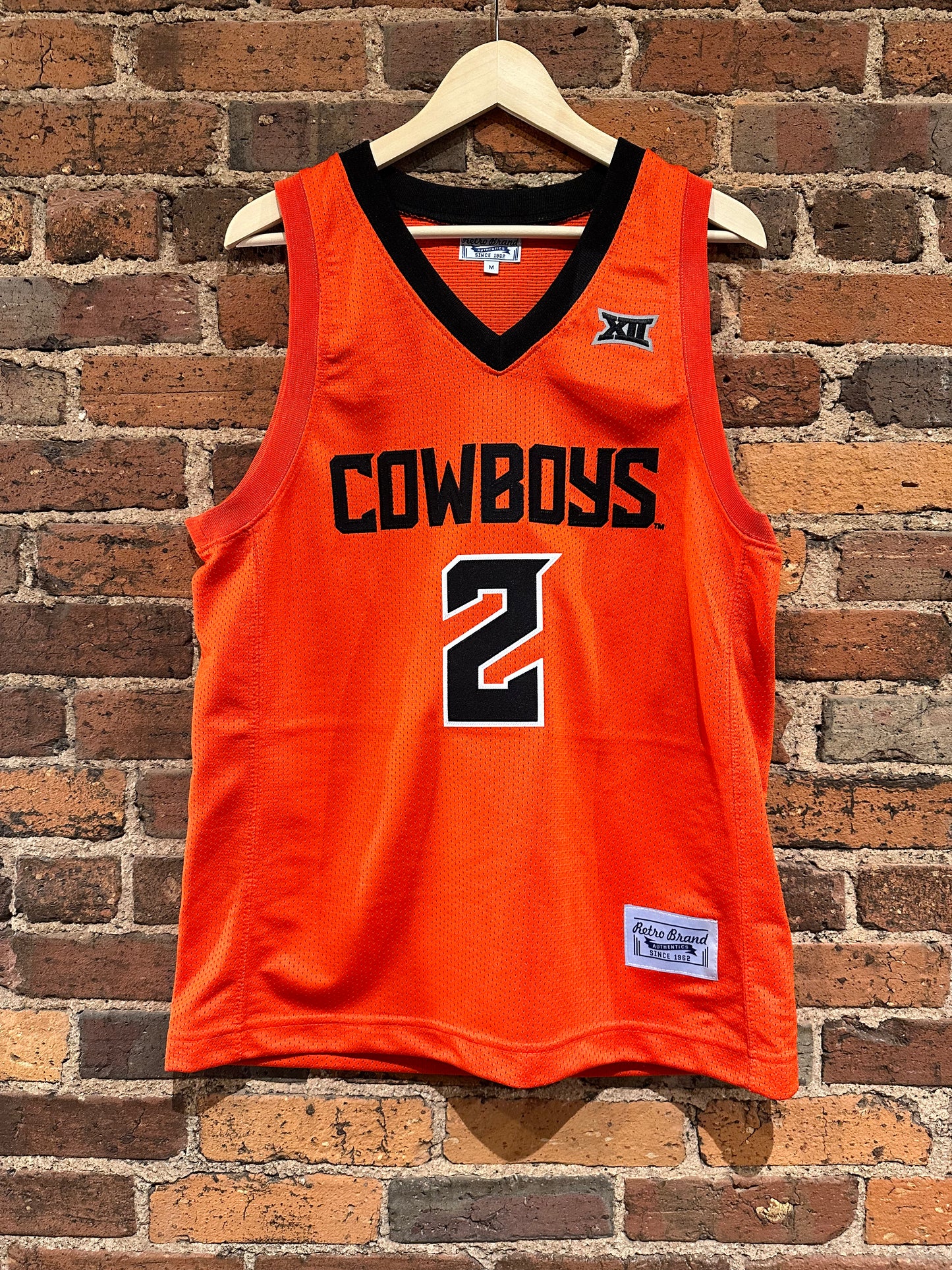 Oklahoma State Cade Cunningham #2 NCAA Jersey - Retro Brand