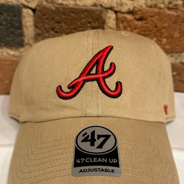 Atlanta Braves Clean Up Hat - 47 Brand