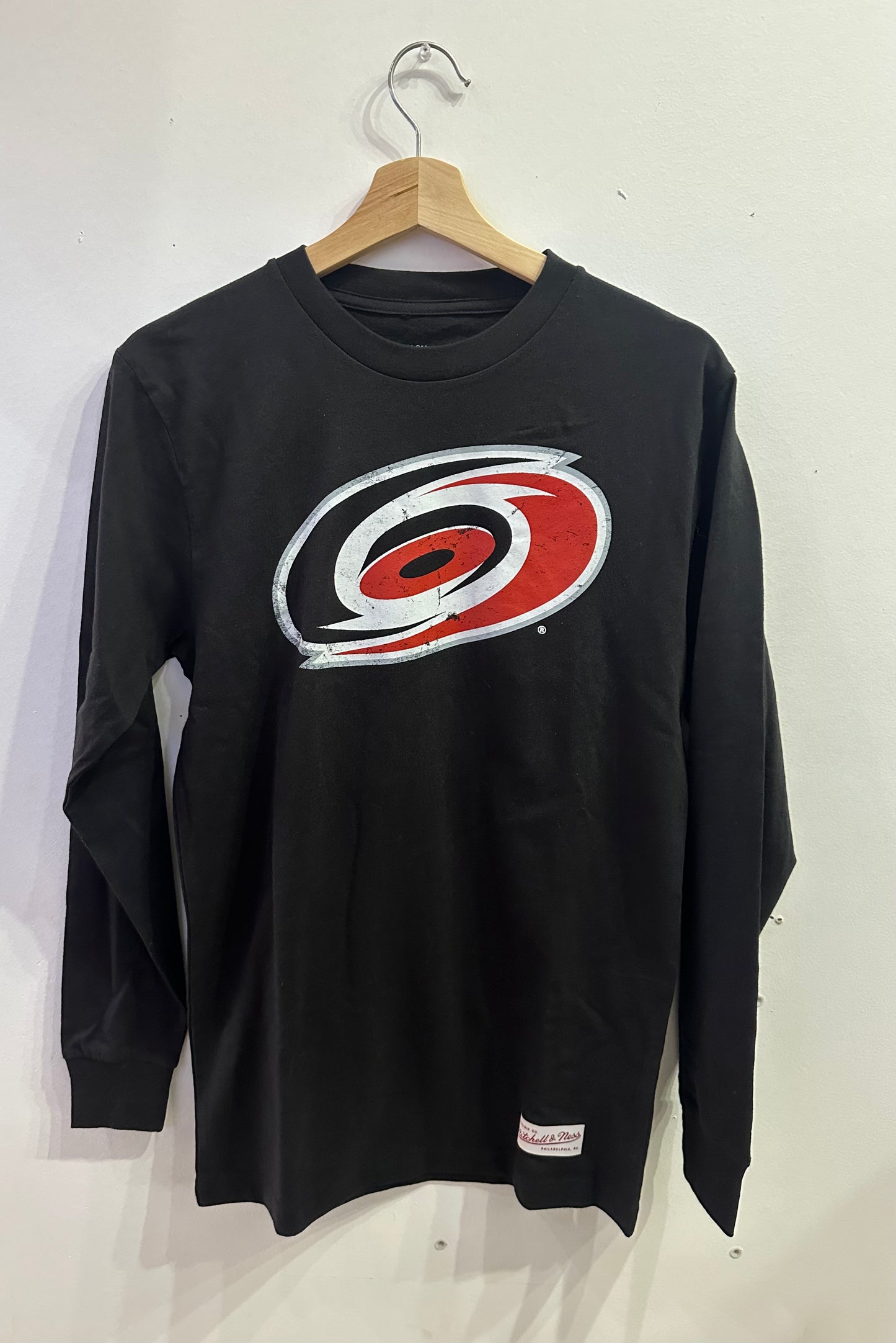 Carolina Hurricanes Long Sleeve Tee - Mitchell & Ness