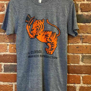 Clemson Gentleman Logo T Shirt