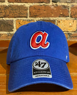 Atlanta Braves '47 Brand Clean Up Hat