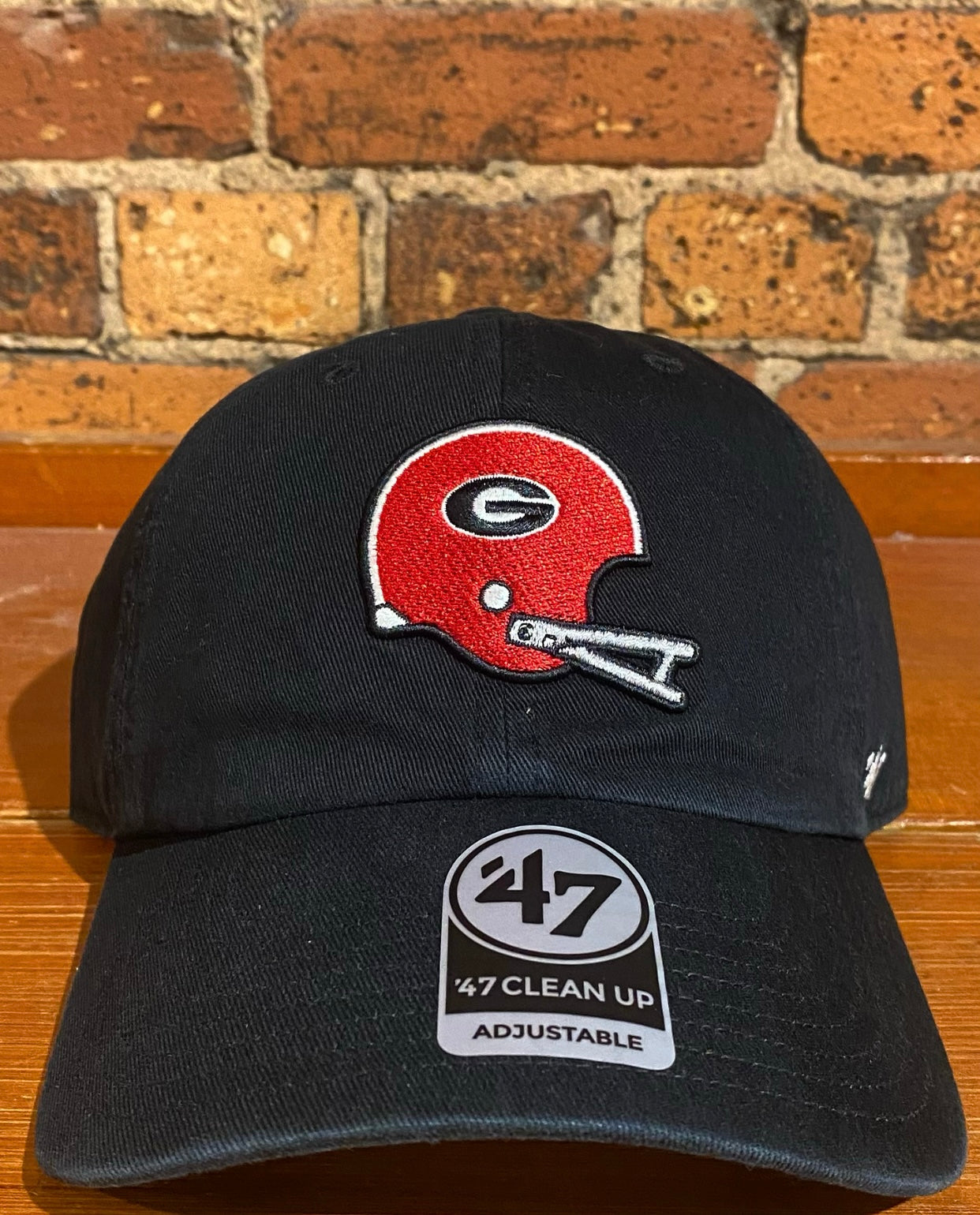 Georgia Bulldogs Helmet Clean Up Hat - 47 Brand