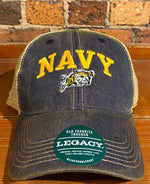 Navy Midshipmen Legacy Old Favorite Trucker Hat