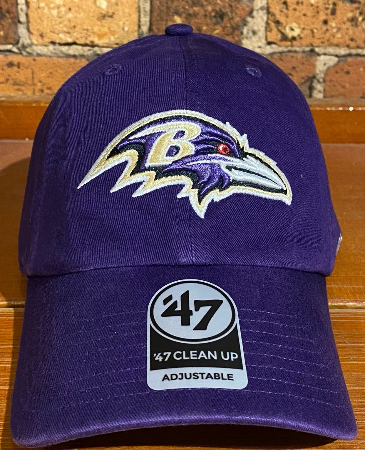 Baltimore Ravens Clean Up Hat - 47 Brand