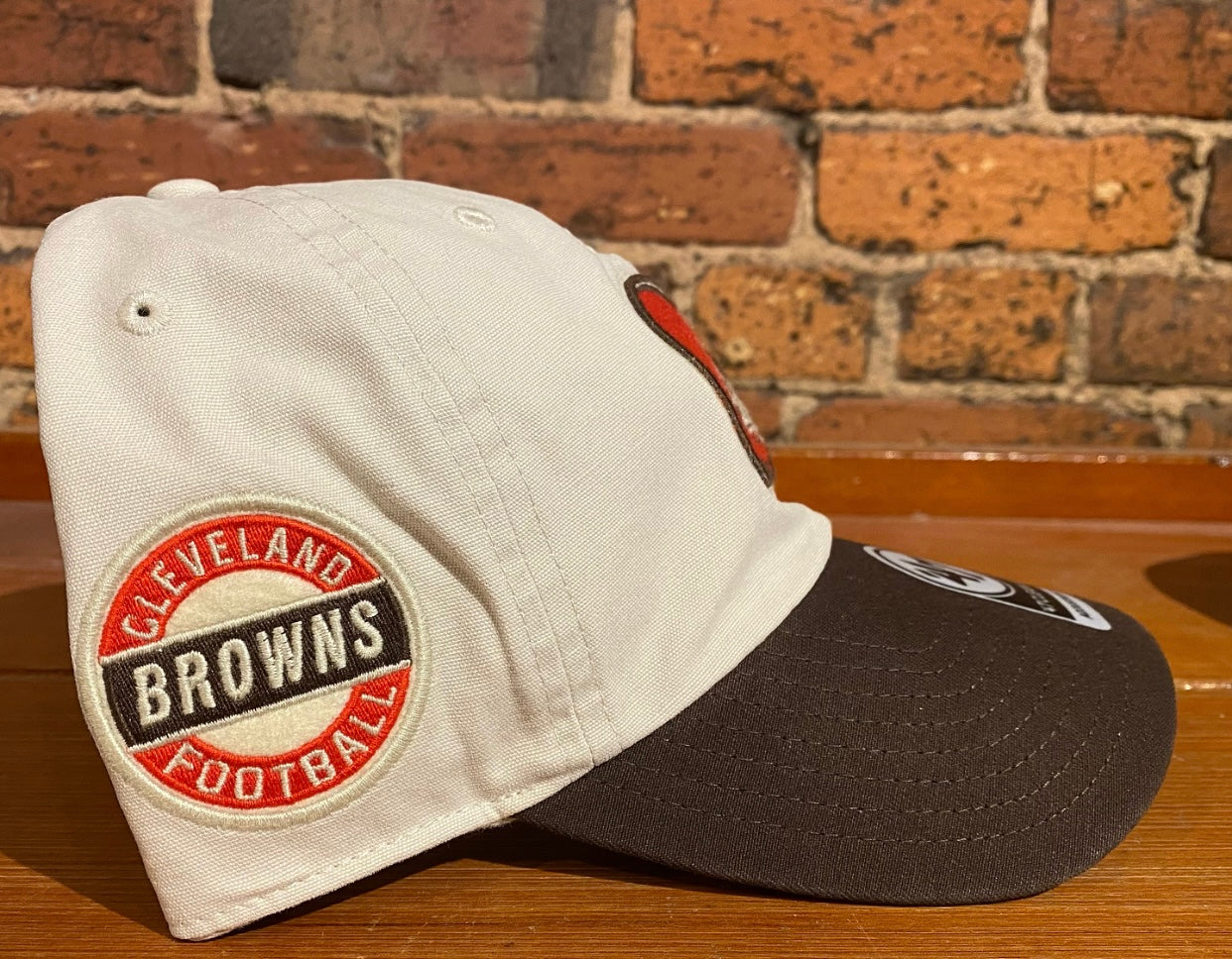 Cleveland Browns Side Patch Clean Up Hat - 47 Brand