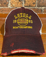 Loyola Chicago 1963 Champs Distressed Hat - Retro Brand