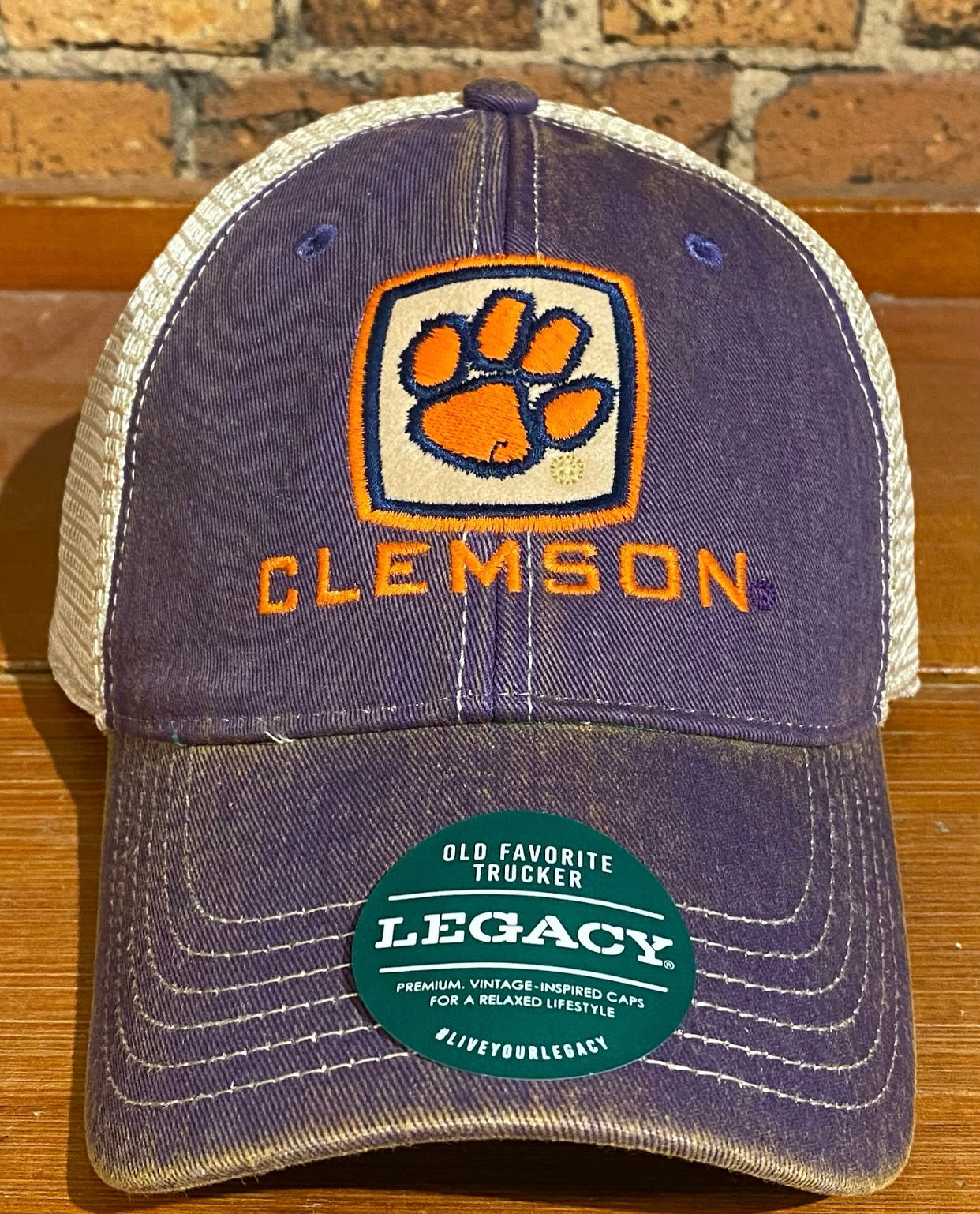 Clemson Tigers Patch OFA Trucker Hat - Legacy
