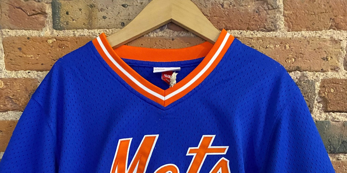 Mitchell & Ness Dwight Gooden New York Mets Authentic 1986 BP Jersey