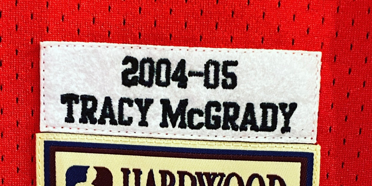 Tracy McGrady 2004-05 Rockets Mitchell & Ness HARDWOOD CLASSIC Swingman  Jersey