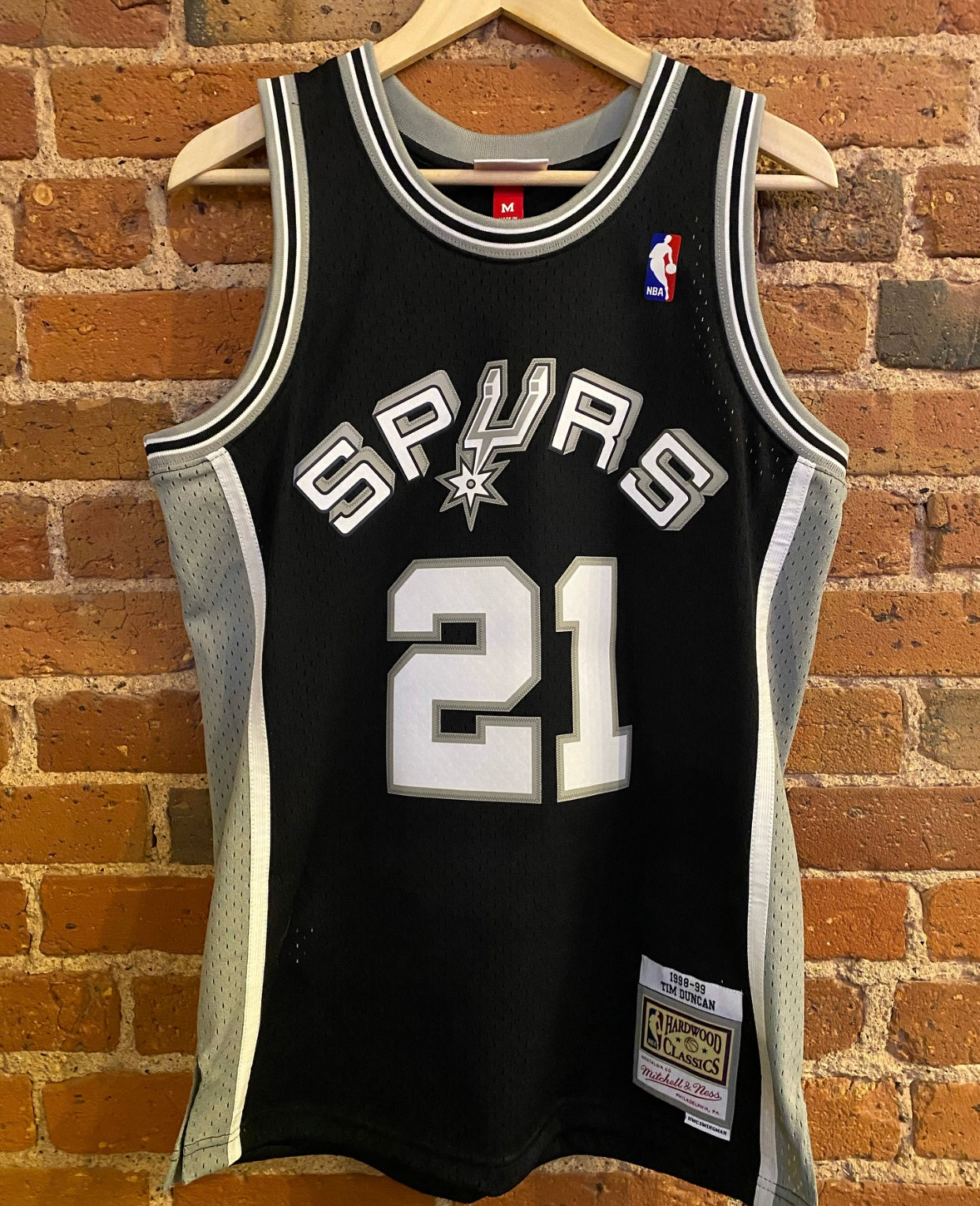Tim Duncan San Antonio Spurs Jersey - Mitchell & Ness