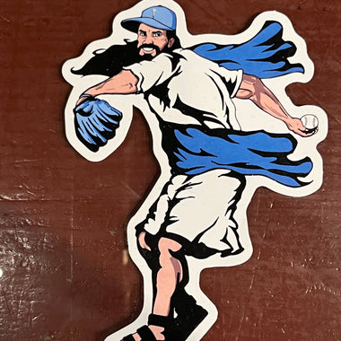 Strikeout Jesus sticker